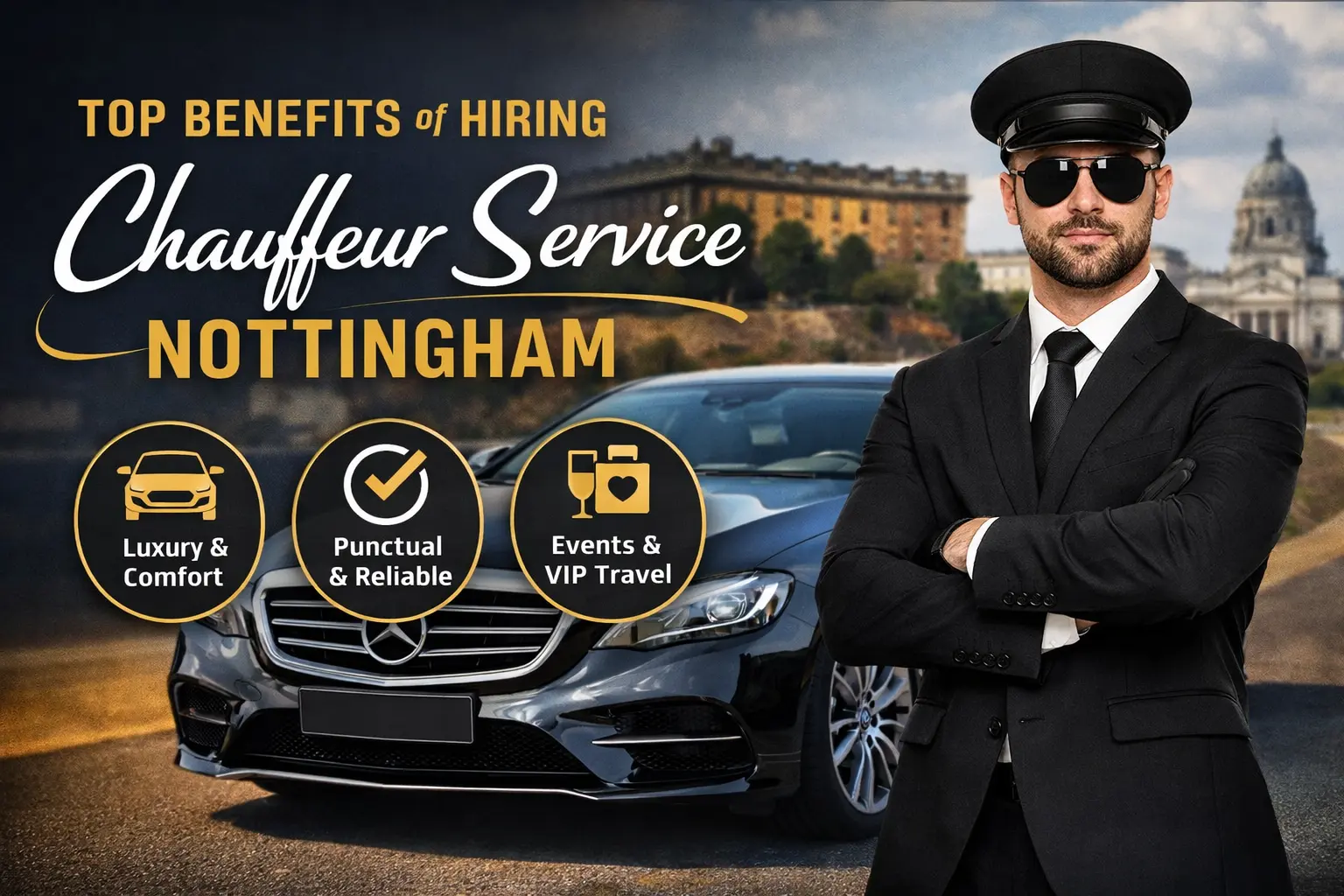 Top Benefits of Hiring Chauffeur Service Nottingham