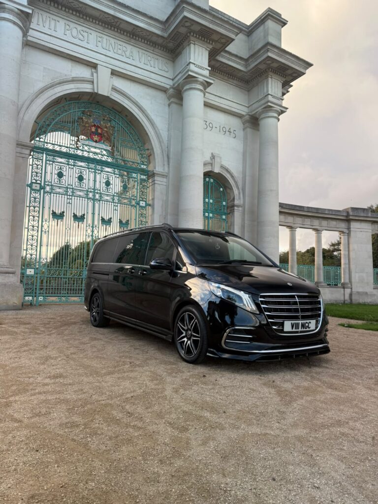 Mercedes chauffeur car for Derby to Leeds Bradford Airport transfer